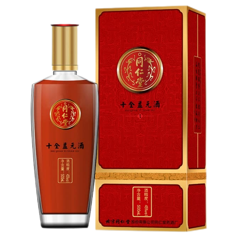 同仁堂 十全益元露酒养生酒