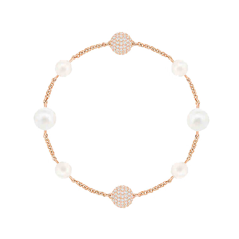 施华洛世奇 镀玫瑰金色手链