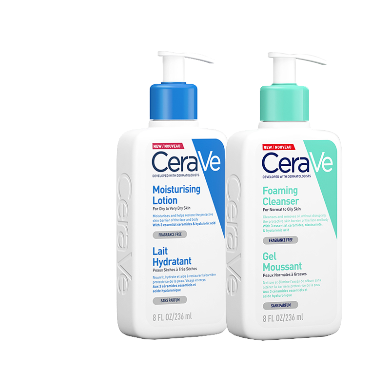 CeraVe 滋养净颜套装