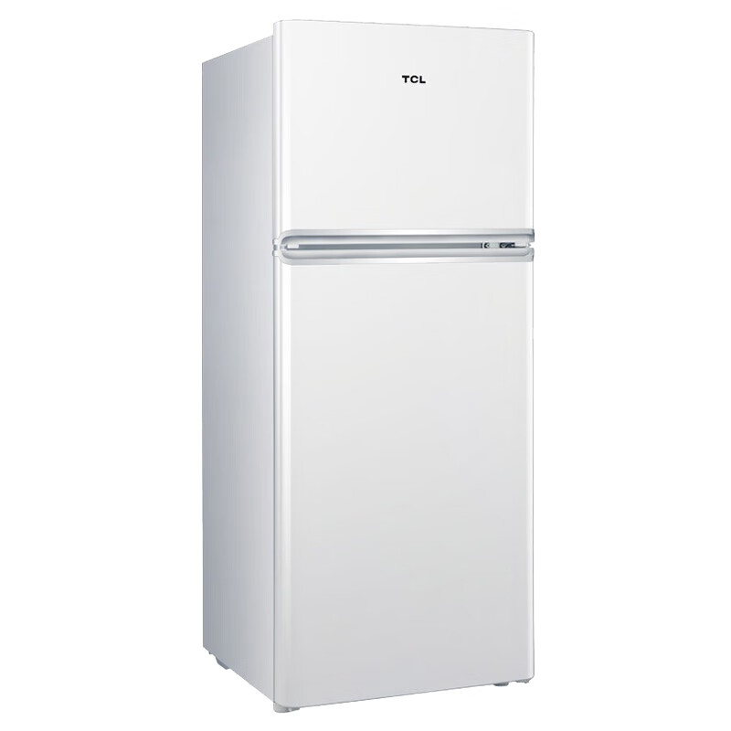 TCL 金属面板 双门冰箱