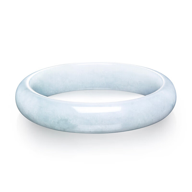 周大福 光滑圆润翡翠手镯