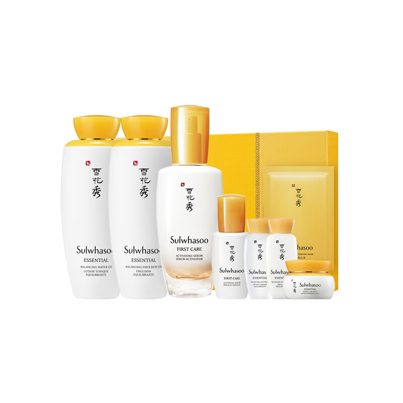 雪花秀 滋盈水乳精华护肤套装