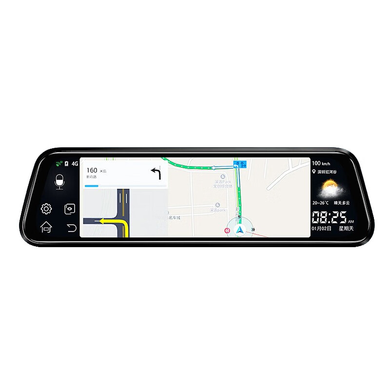 梦多福 前后双录行车记录仪