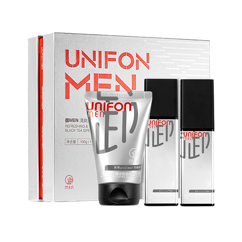 御MEN 黑茶精华护肤套装