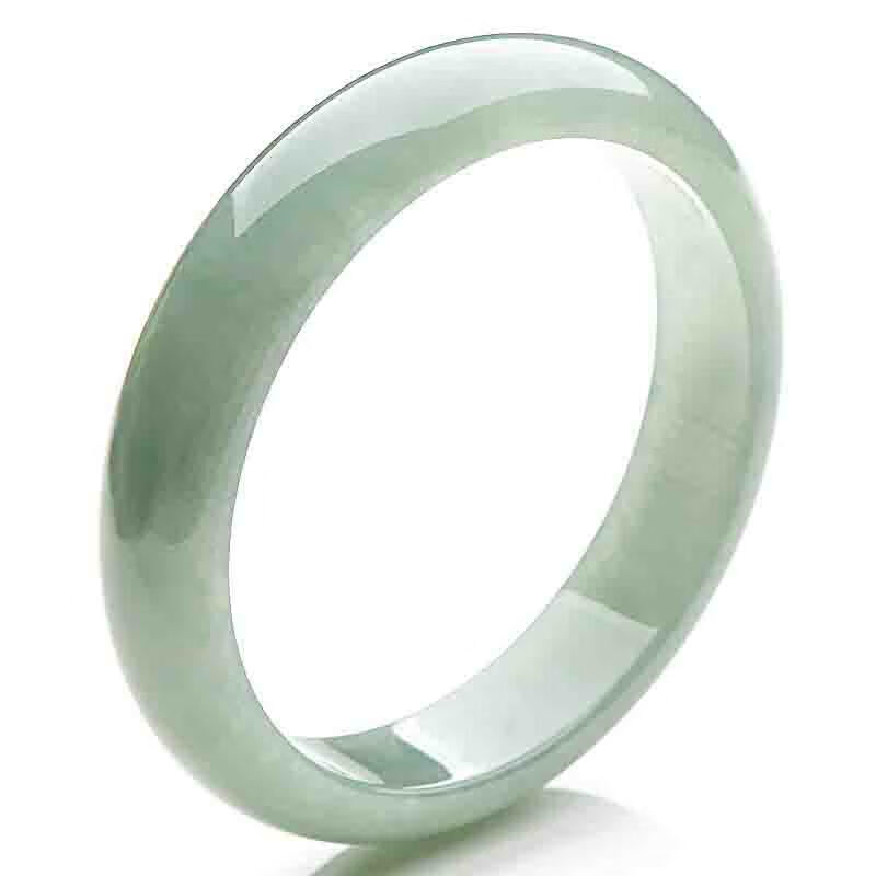 可玉可求 女士冰底油青玉手镯