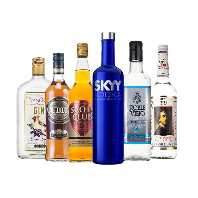 深蓝 六大基酒DIY鸡尾酒