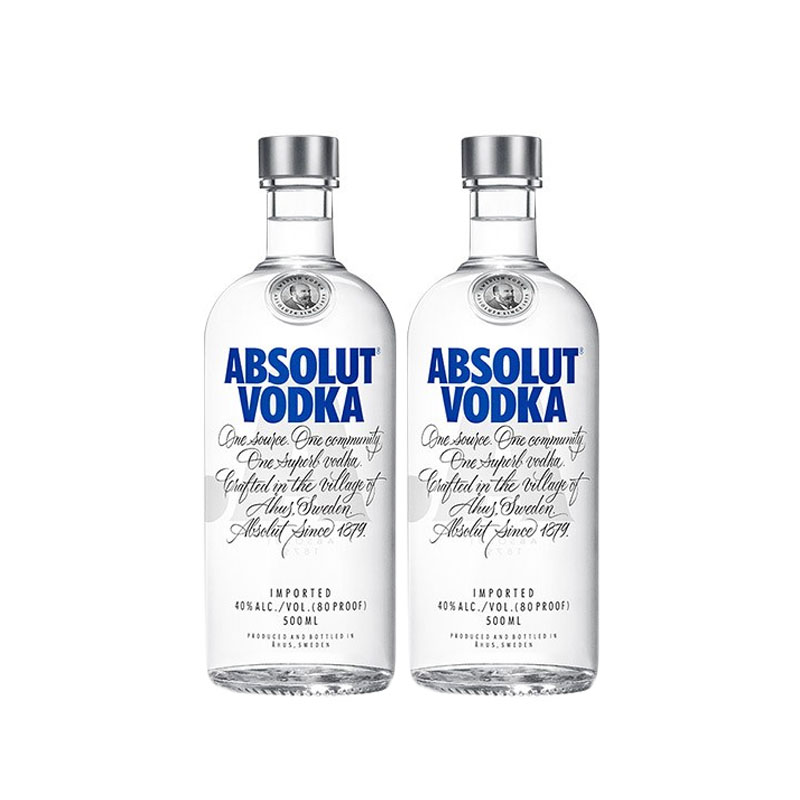 绝对伏特加 40度伏特加洋酒