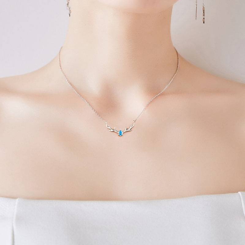 卡蒂罗 独特鹿角造型项链