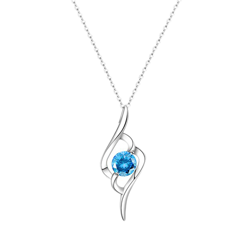 花影 18K金托帕石项链