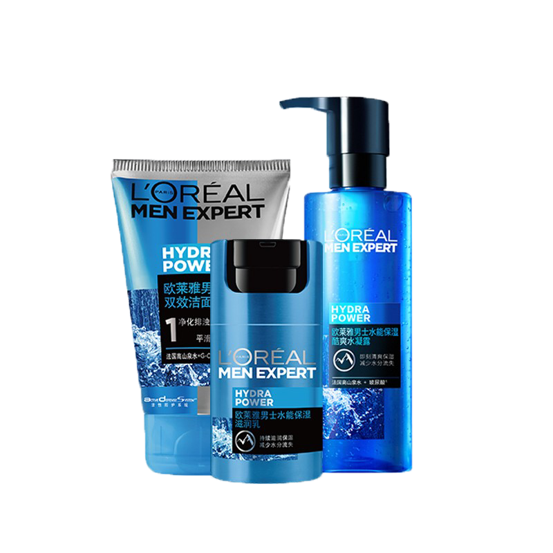 欧莱雅 滋润水凝露护肤套装