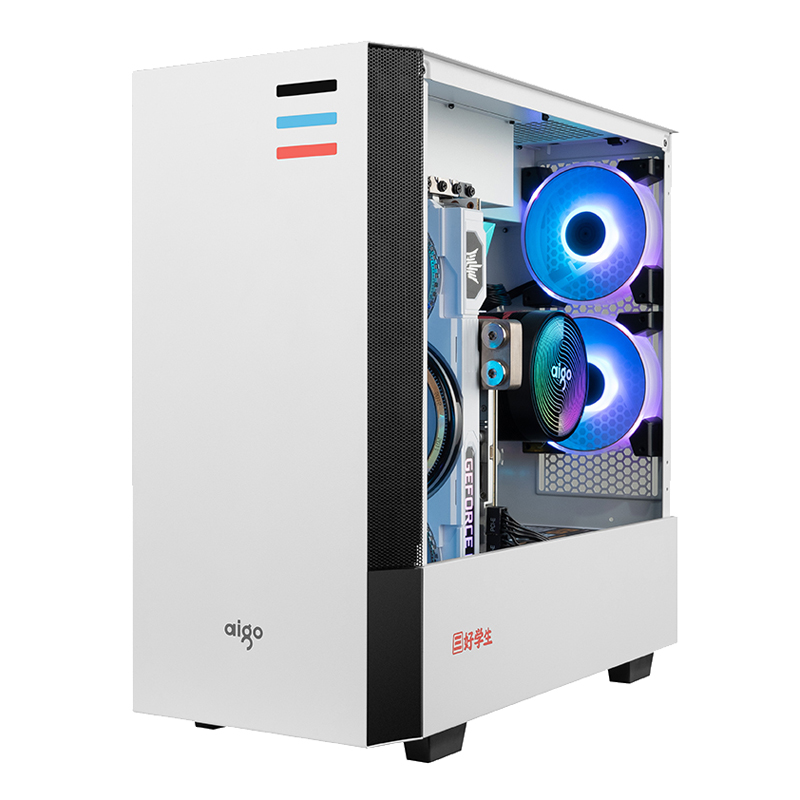 爱国者 显卡垂直式全侧透 机箱