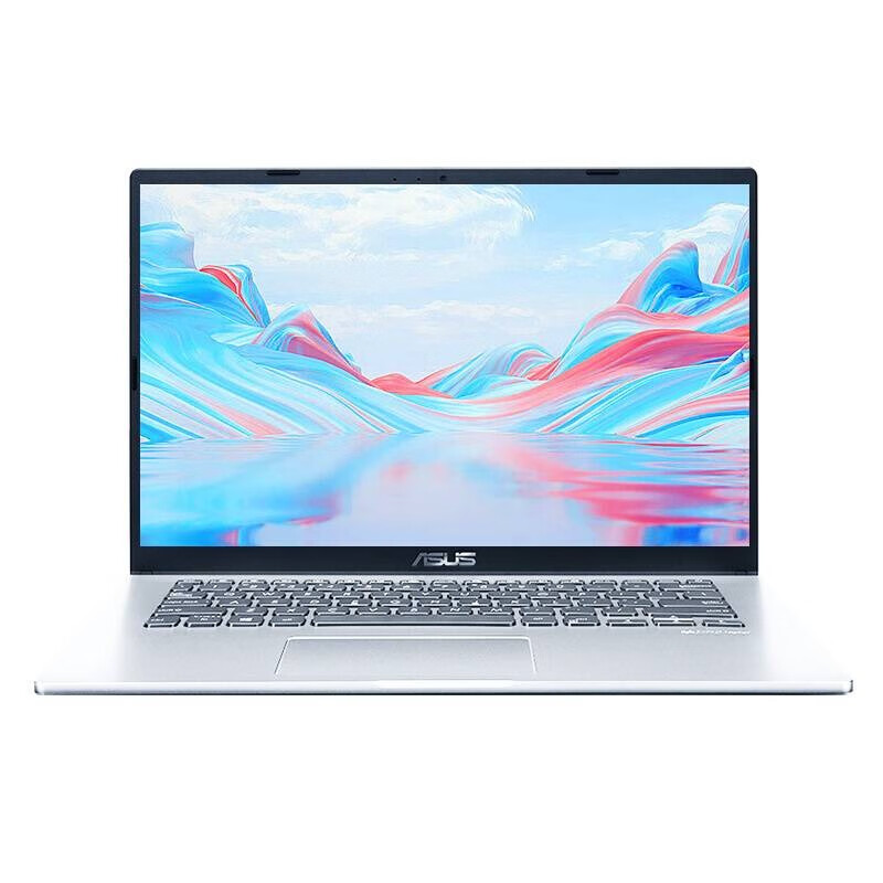 华硕 冰晶银 轻薄笔记本