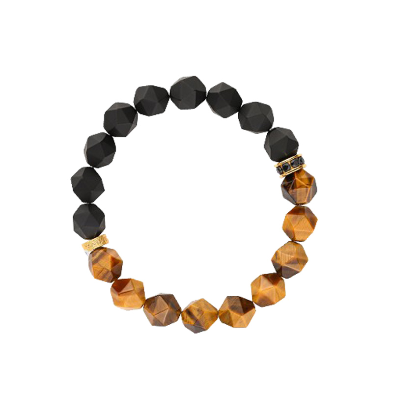 AWNL黑玛瑙虎眼石手链