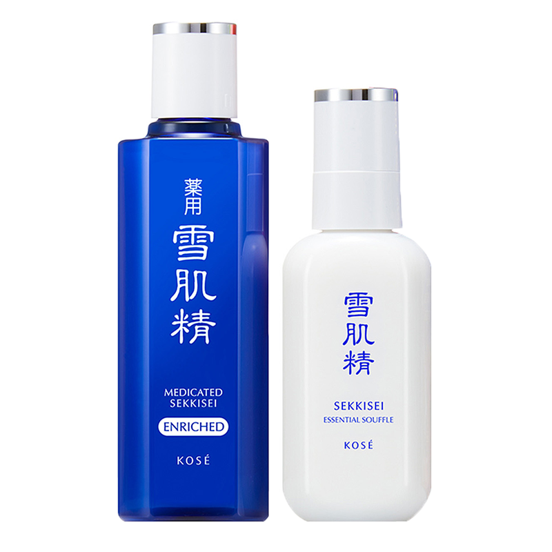 雪肌精 补水提亮水乳套装