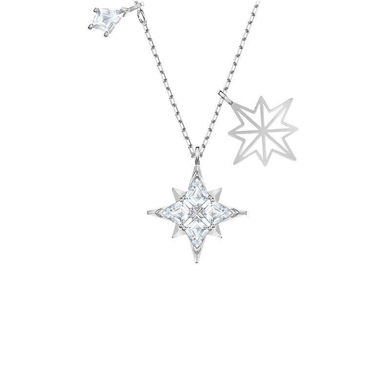 施华洛世奇 雪花造型 项链