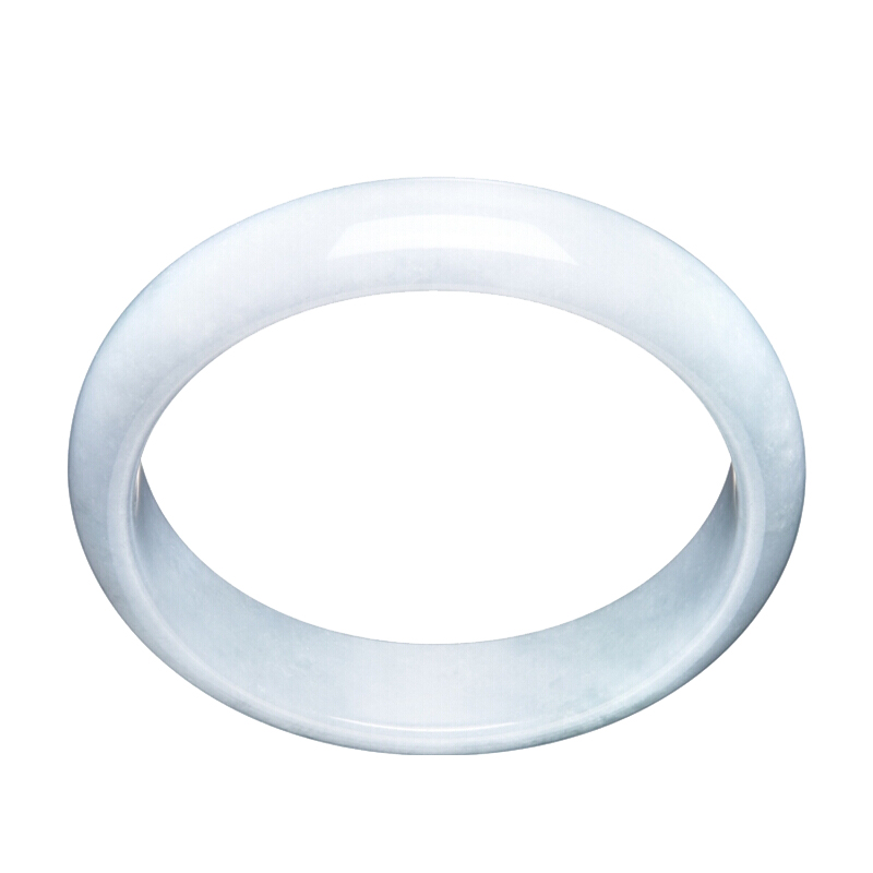 周大福 光滑圆润翡翠手镯