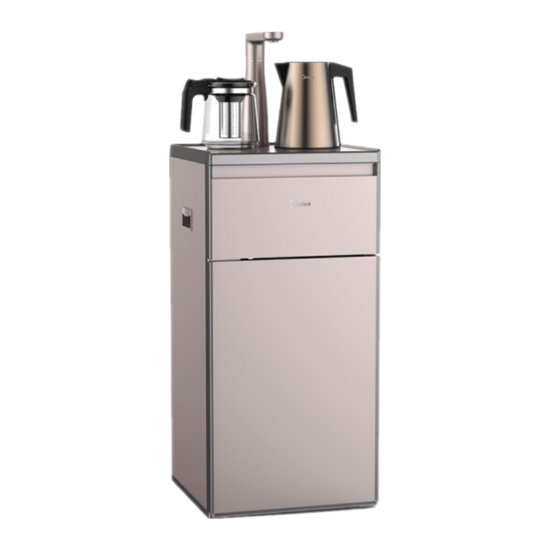 美的 家用配童锁茶吧机