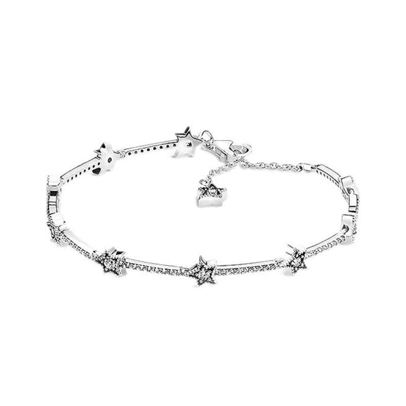 潘多拉 密镶钻石 手链