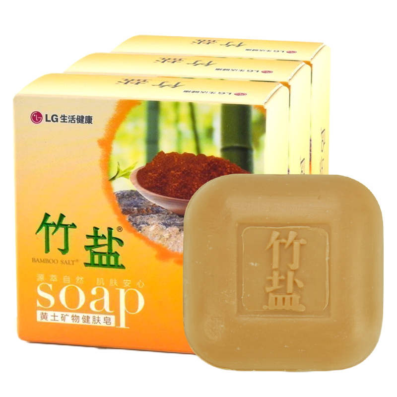 竹盐 黄土健肤香皂