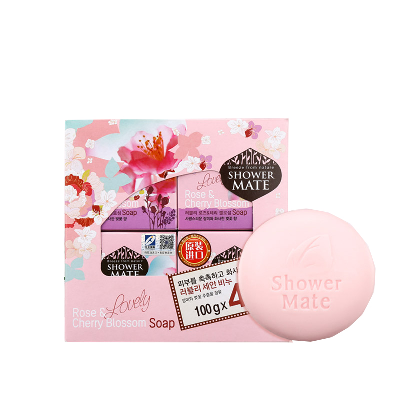 爱敬 玫瑰樱花 香皂