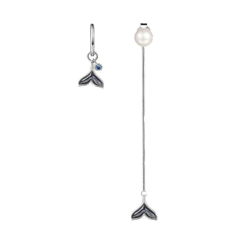 阿菲娜 鱼尾耳饰