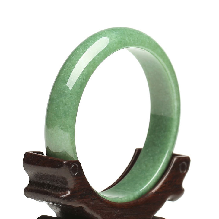 凤禧 翠绿满色翡翠手镯