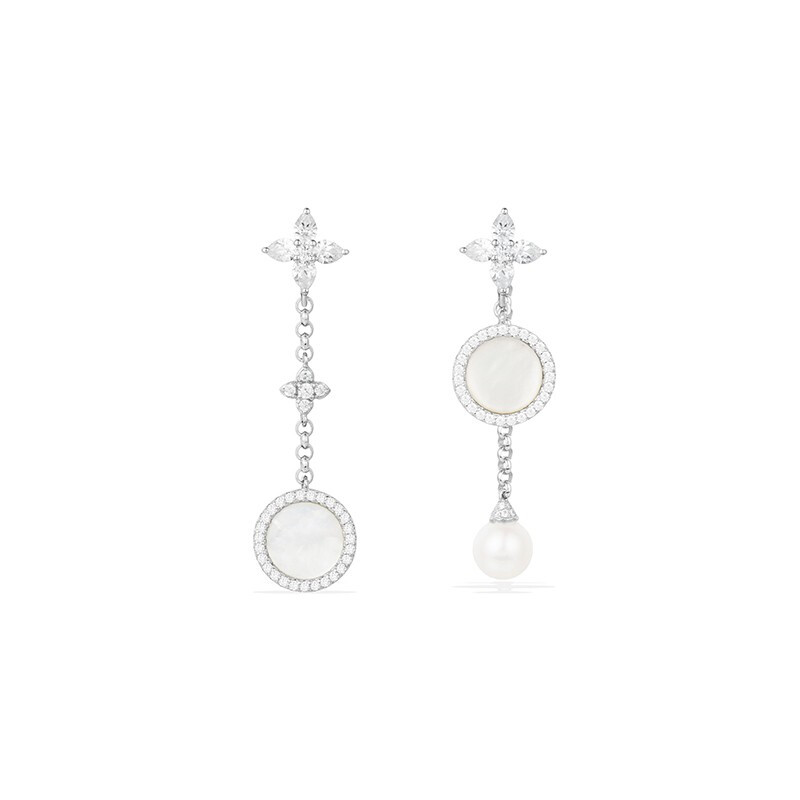 APM 贝母珍珠 耳钉