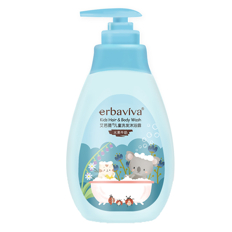 艾芭薇天然温和儿童洗发水