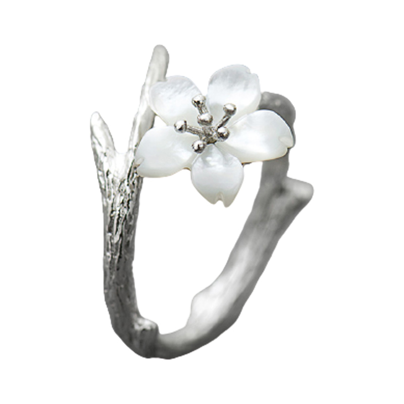 花芽 雪樱 戒指