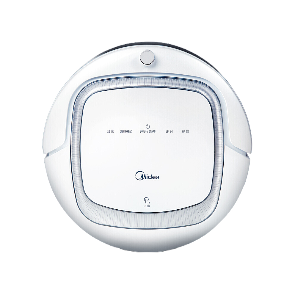 美的 家用节能白色扫地机