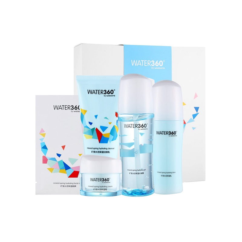 屈臣氏水润保湿护肤套装