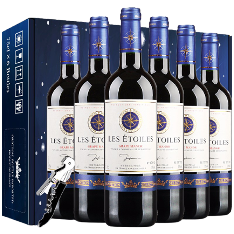 八角星 果香浓郁红葡萄酒