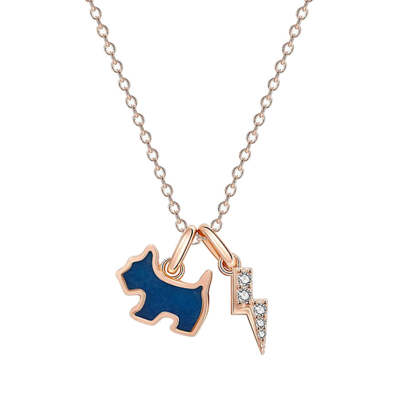 瑷嘉莎小狗闪电项链