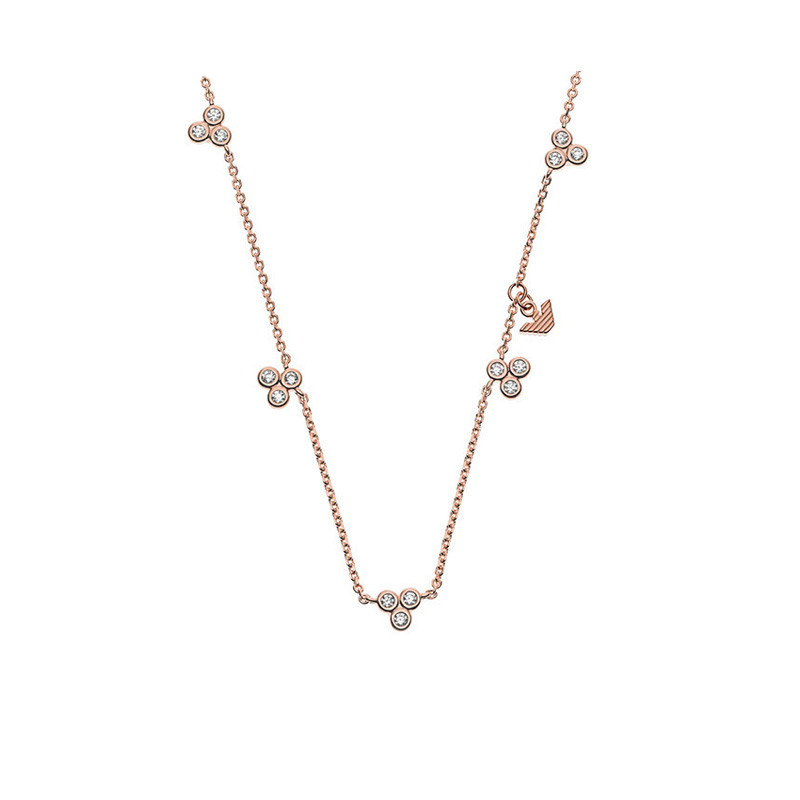 阿玛尼 幸运草项链