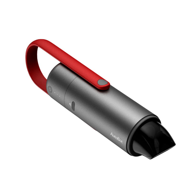 车车智能 珐琅红车载吸尘器