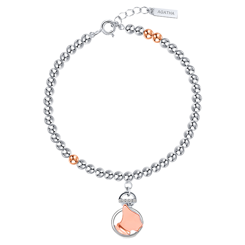 AGATHA 小狗坠饰 手链