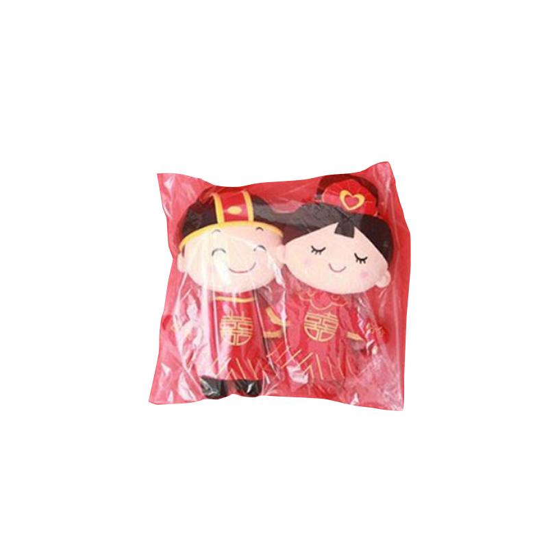 梦选 立体刺绣 婚庆娃娃