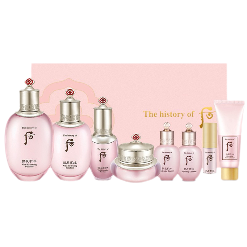 后 补水提亮 护肤套装