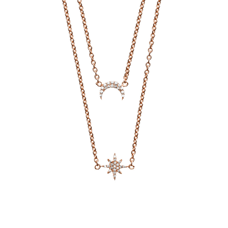 安普里奥·阿玛尼 星月项链