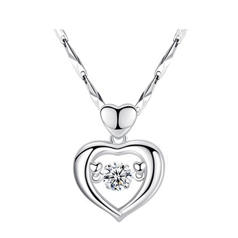 圣雅罗时尚足银项链