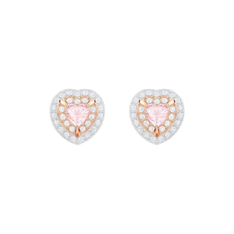 施华洛世奇 浪漫心形耳饰