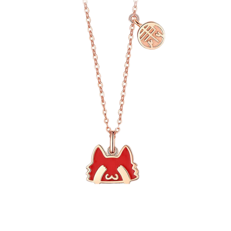 卡蒂罗 感温变色御猫项链