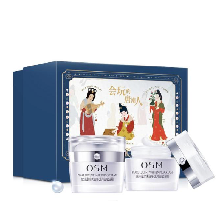 欧诗漫 珍珠白淡斑赋活面霜礼盒