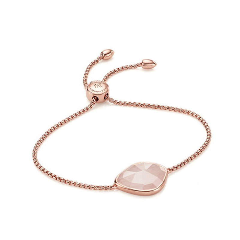 莫妮卡 玫瑰晶石 手链