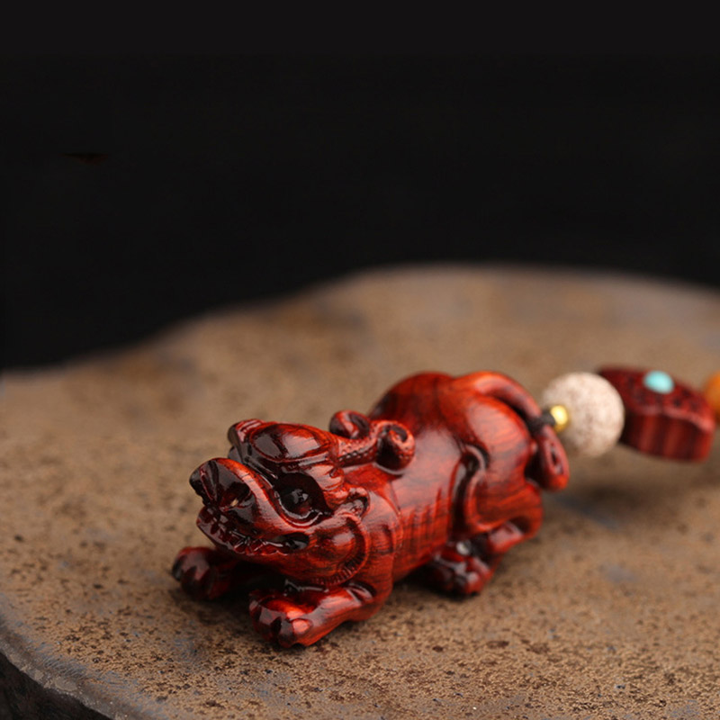 宝佩 紫檀木 汽车挂件