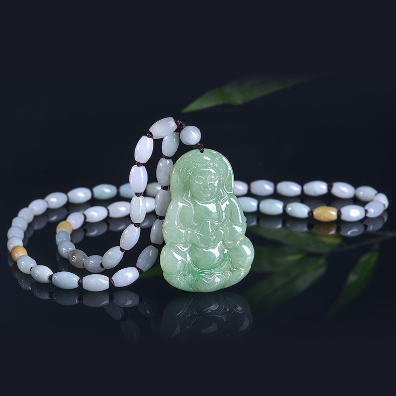 劳梭 观音 吊坠