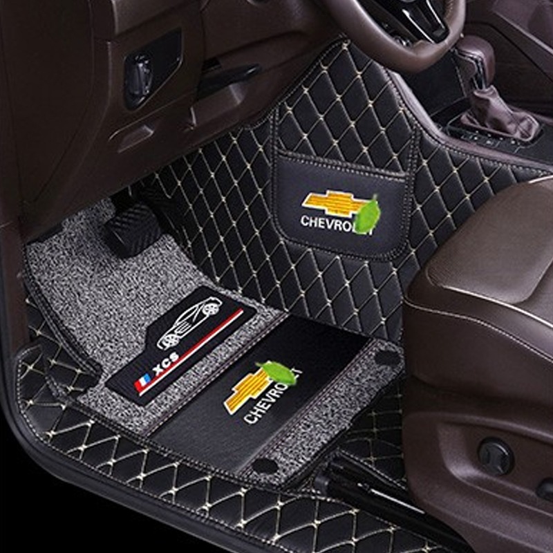 云远 加厚双层可拆汽车脚垫