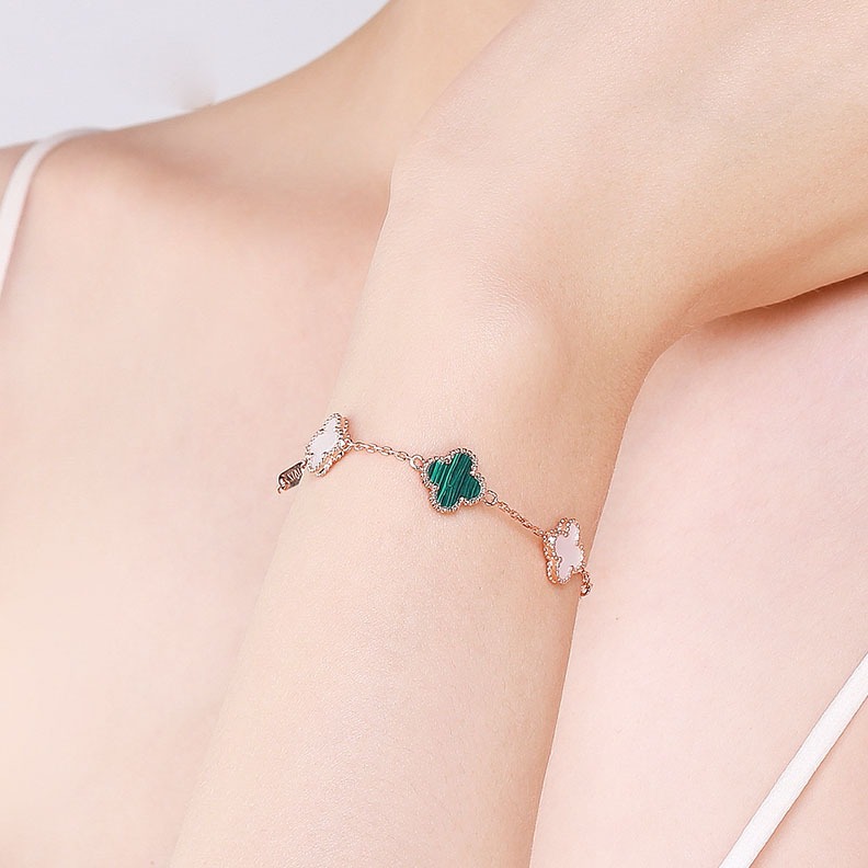 ANSN 五花四叶草手链