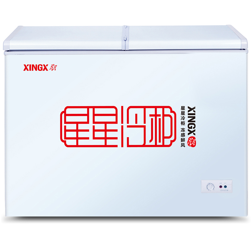 星星 双倍锁冷冷柜