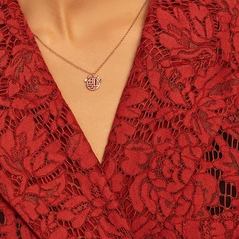 卡蒂罗 福运925银项链